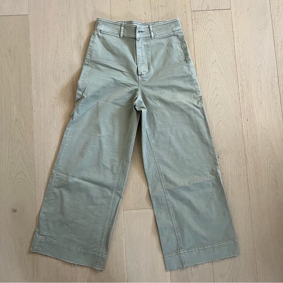 Everlane Pants - Everlane cropped wide leg pants